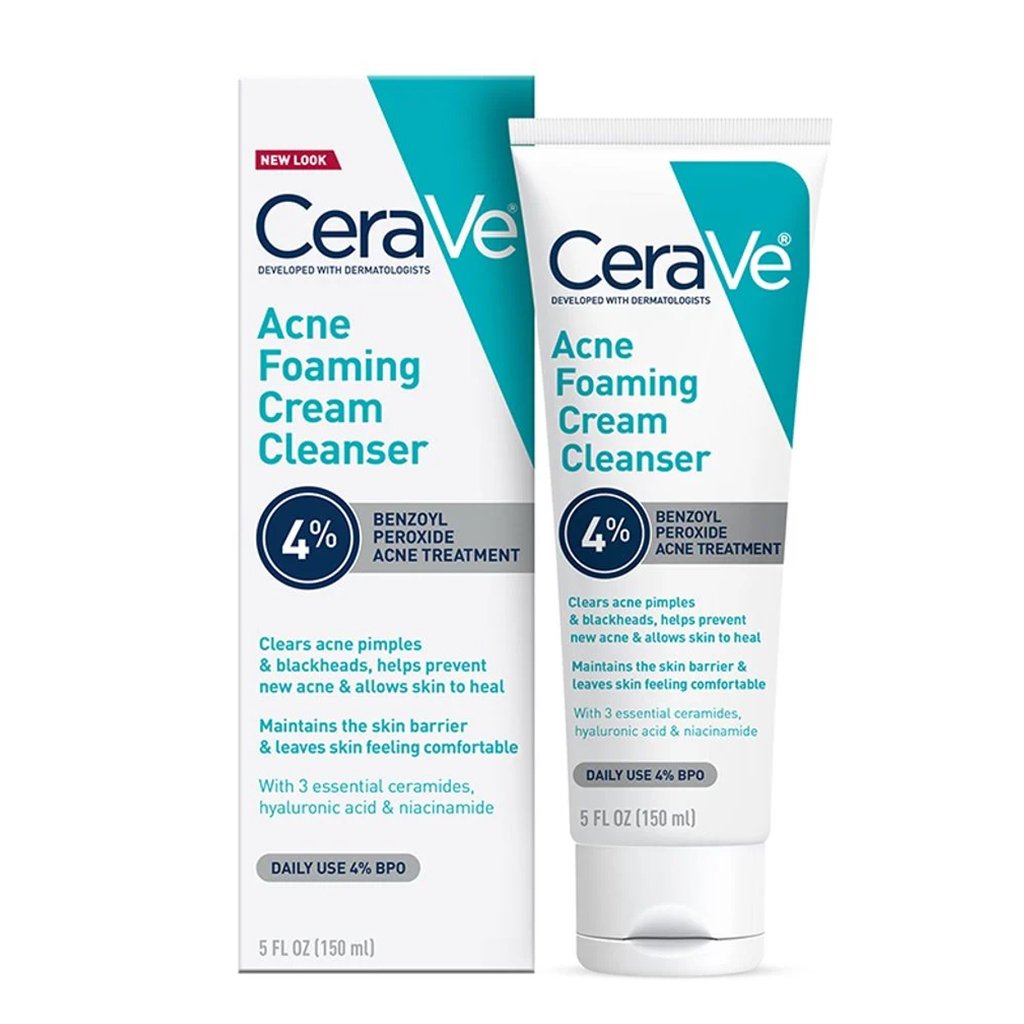 Acne Foaming Cream Cleanser, 5 Fl Oz