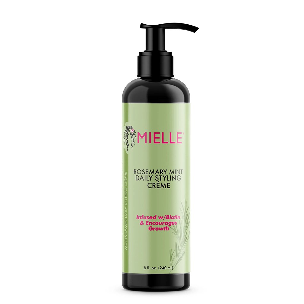 Rosemary Mint Multi-Vitamin Daily Styling Creme, 240 ml, White