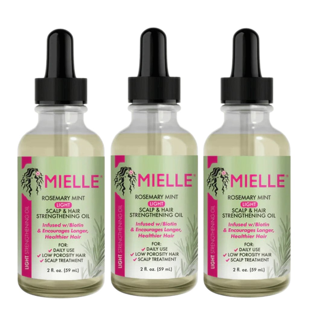 Scalp and Hair Strengthening Oil - 2 oz (59ml) - (Pack 3)