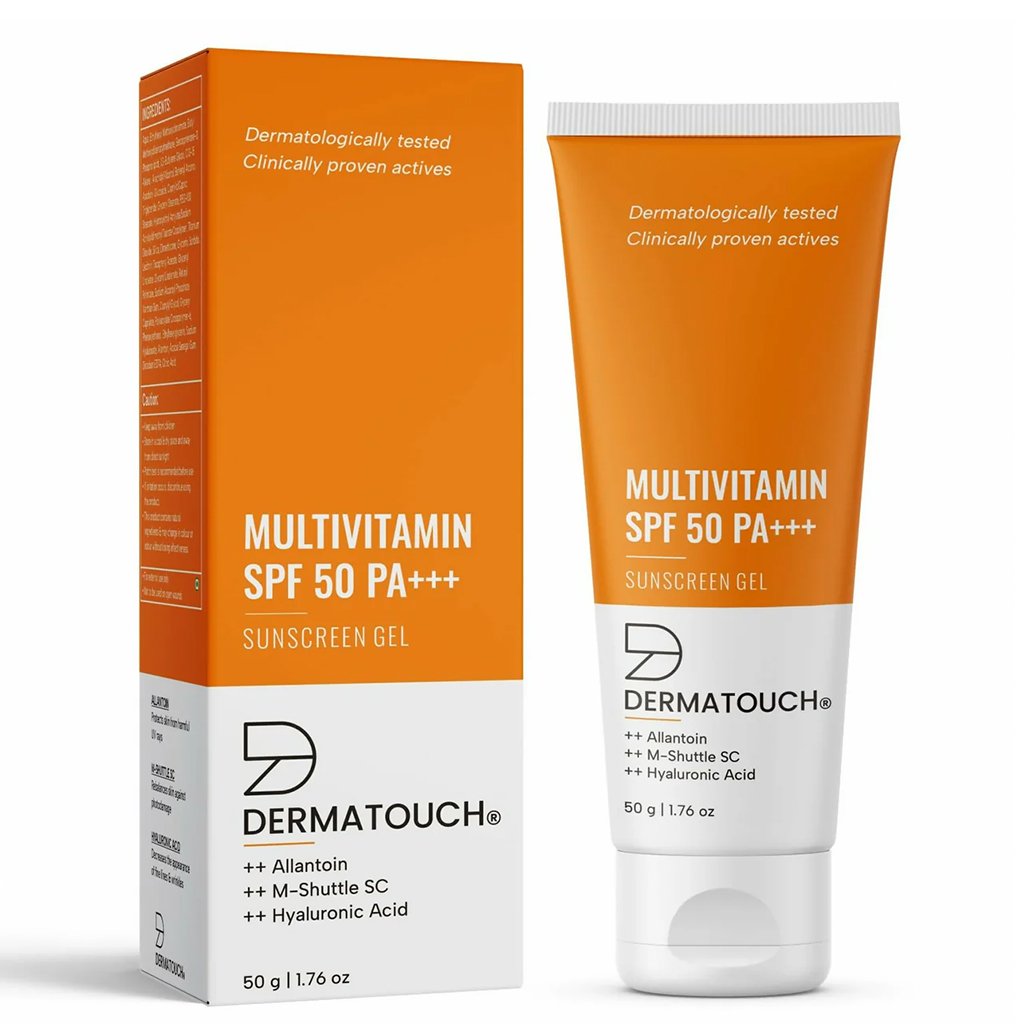 Multivitamin SPF 50 PA+++ Sunscreen Gel. 50 Gm