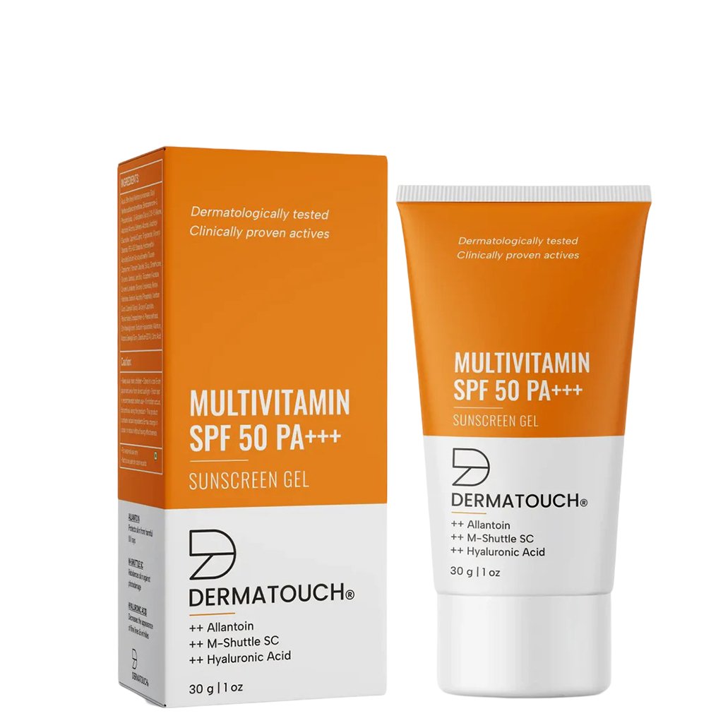 Multivitamin Spf 50 Pa+++ Sunscreen Gel For All Skin Types, 30 gm